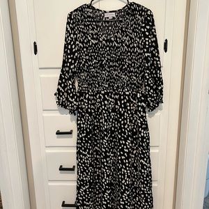 Piper & Scoot Black and White Dress